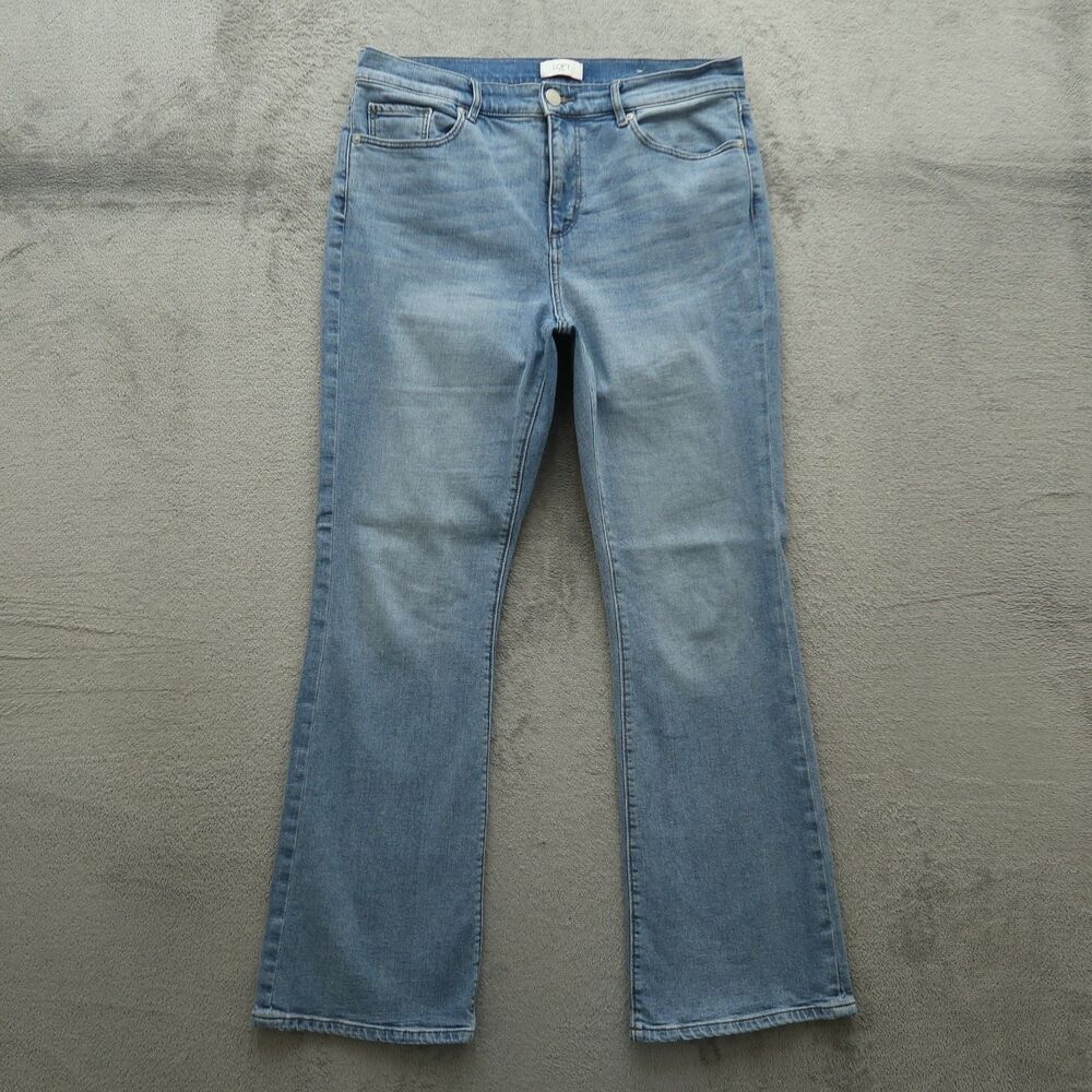 Loft Jeans Women's Size 8 Blue High-Rise Bootcut Denim 30.5" Inseam Stretch